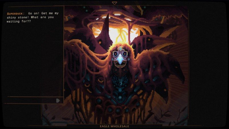 Terrifying Bird Creature